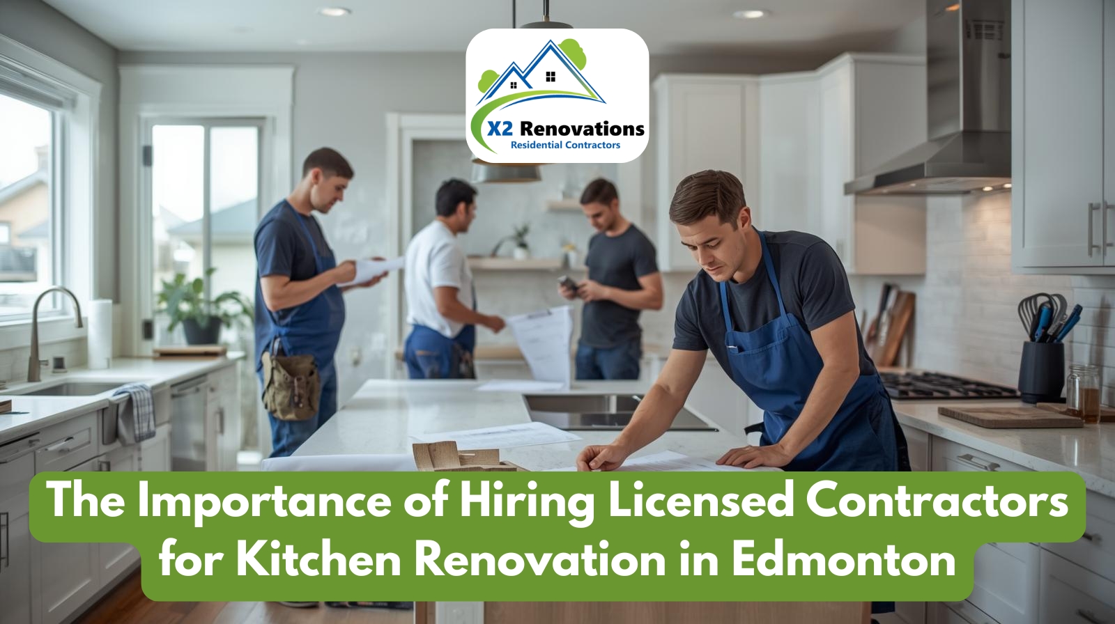 Licensed contractors for Kitchen renovation Edmonton